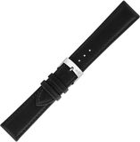 Morellato Kadjar Horlogeband - Leer, Zwart, 18mm