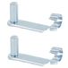 Cyclingcolors 2 x Veiligheidsas Veerclip 10mm 58mm Gasveer Universele Kop Eindstuk Vork Voertuig Pen Bekken