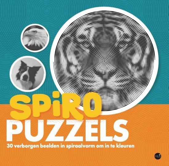 Spiropuzzels Kleurboek 64 Blz.