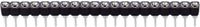 TRU COMPONENTS 1580920 Female header (precisie) Aantal rijen: 1 Aantal polen per rij: 32