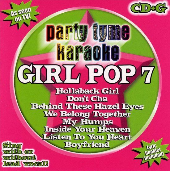 Party Tyme Karaoke: Girl Pop, Vol. 7 CD