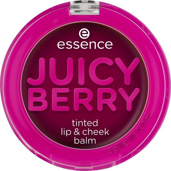 Essence Getinte Lip- en Wangenbalsem Juicy Berry