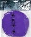 Boland Spinrag met spinnen 60 g violet