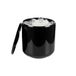 Drinkstuff Ronde geïsoleerde ijsemmer, zwart, 4 liter