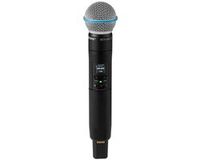 Shure SLXD2+ /B58 S50 draadloze Handheld zender met Beta 58A (823-865 MHz)
