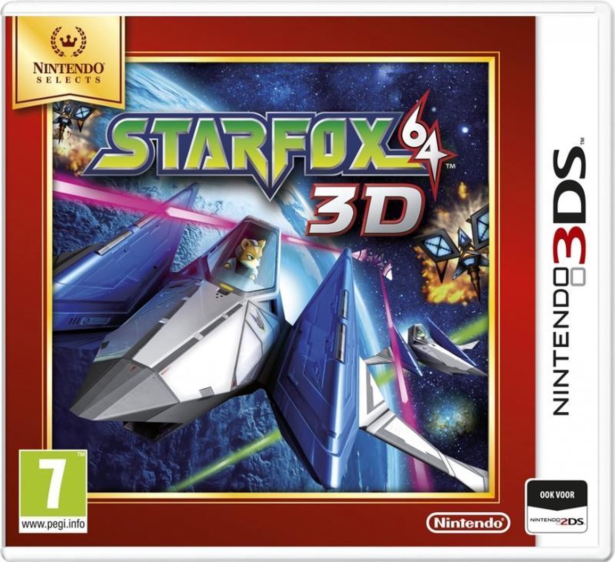 Nintendo Starfox 64 3DS - Selects -3DS Nintendo 3DS