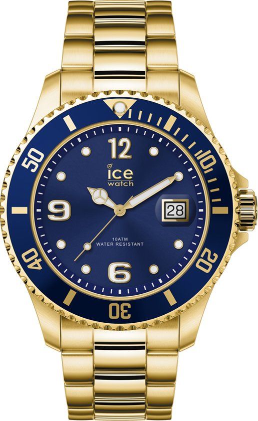 Ice-watch ICE steel IW016762 horloge - Staal - Goudkleurig - 44 mm