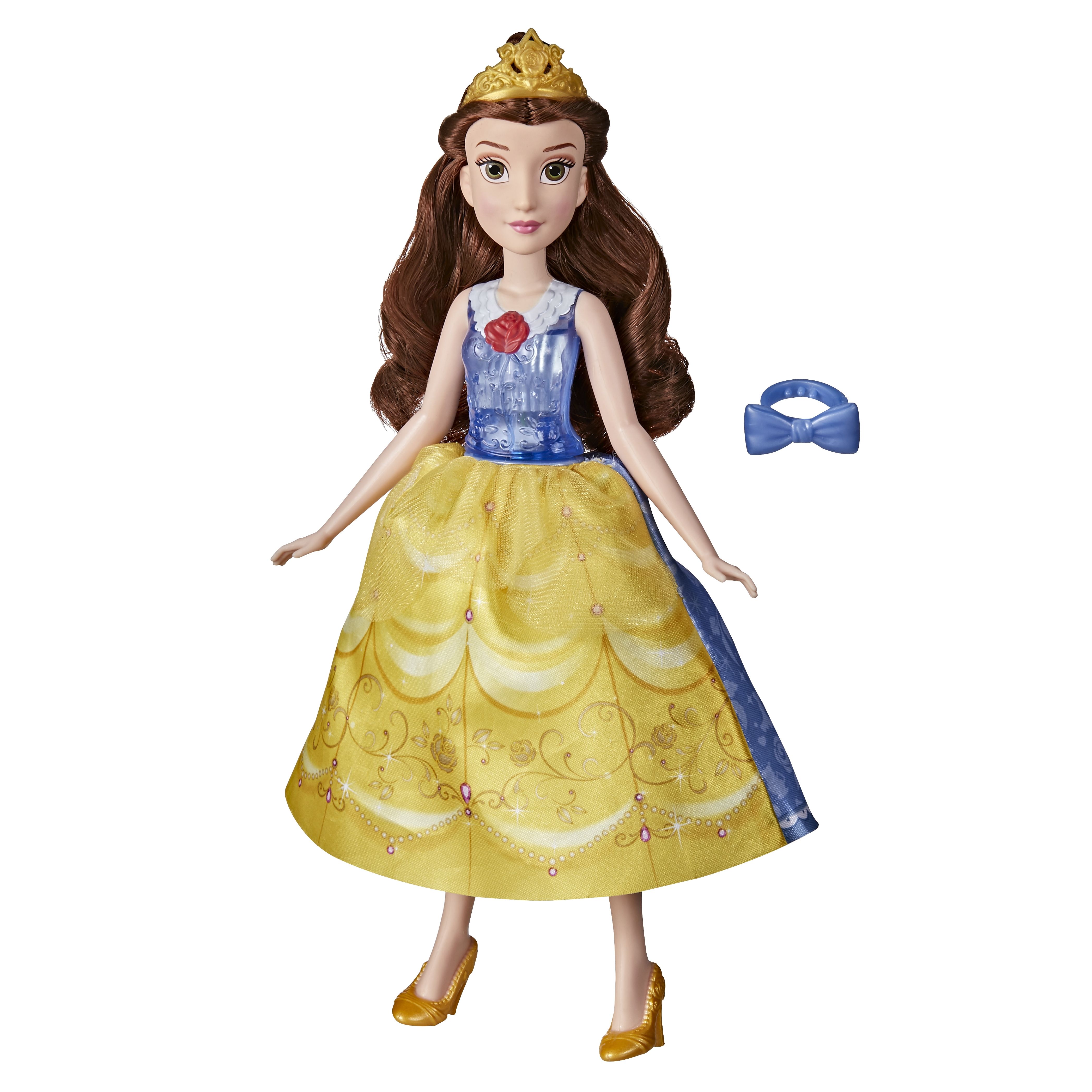 Hasbro Disney Princess Belle Fashion Doll with Accessories - 2021 Release