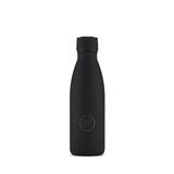 Cool Bottles - Roestvrij stalen fles - 350 ml - Mono Black - 23,5 x 7 cm - Thermosfles - 36 uur koude dranken 18 uur warme dranken - Triple-Cool Technology - BPA-vrij