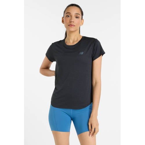New Balance sportshirt zwart