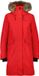 Didriksons Dames Parka Erika 3 Rood Polyester