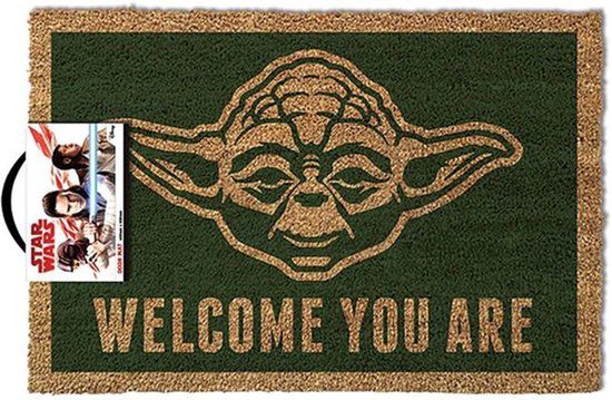 Star Wars Welcome You Are Unisex Deurmat - groen/bruin - Standard