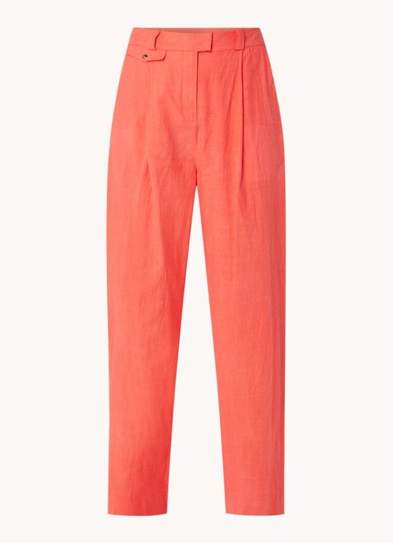 French Connection French Connection Alania high waist wide fit pantalon met steekzakken
