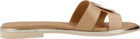 REPO Platte sandalen met hak 71105R Beige Dames Maat 40