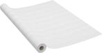vidaXL Meubelfolie zelfklevend 500x90 cm PVC Effen Transparant