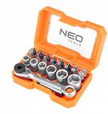 NEO TOOLS Jeu de 24 embouts - PH, PZ, TT, HEX