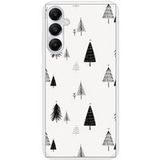 Samsung Galaxy A05S Beschermende Siliconen Case - Elegante Dennenboom