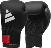 Adidas (kick)Bokshandschoenen Hybrid 250 Training Zwart - 12 oz.