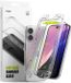 Ringke Easy Slide Geschikt voor Apple iPhone 16 / 15 | Protecteur d'écran avec gabarit | Verre trempé 9H couvrant intégralement | Compatible avec la coque | Installation facile | Pack de 2