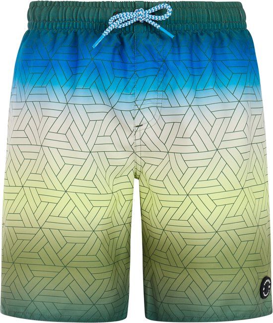 Protest PRTChopper JR Zwembroek Jongens Groen Tie-dye Polyester 100% Maat 104