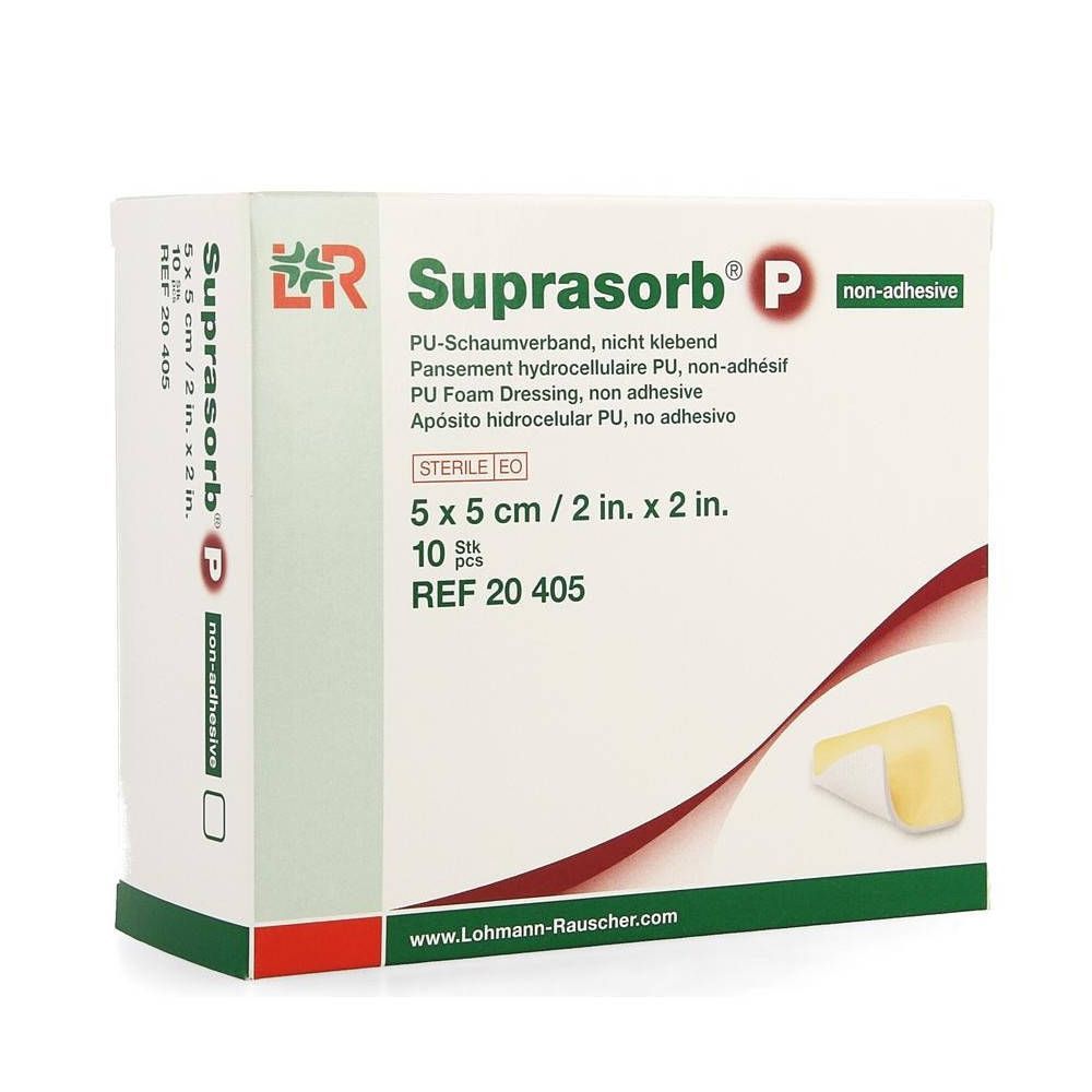 Suprasorb P 5 x 5cm 20405 - 10 st