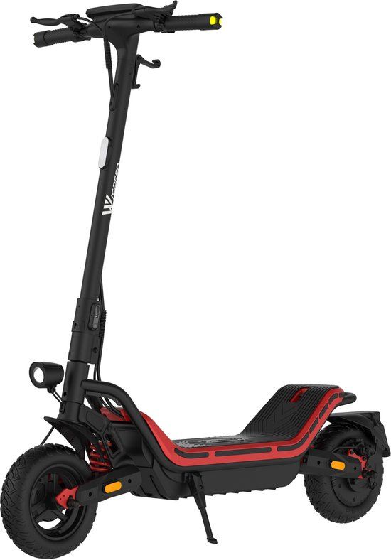 Logicom Wispeed - SuvPilot 150 R - Elektrische step - Off Road Model - Krachtige 800WMotor - Snelheid tot 25km/h - Bereik tot 60km - Zwart