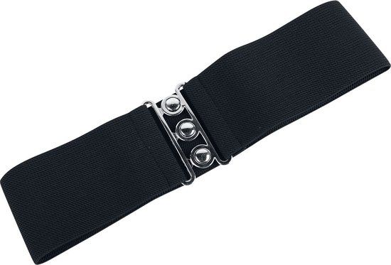 Hell Bunny Retro Dames Riem - zwart
