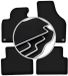 Wielganizator CARLUX-SILVER automatten voor: Volkswagen Tiguan I minivan (2007-2015)