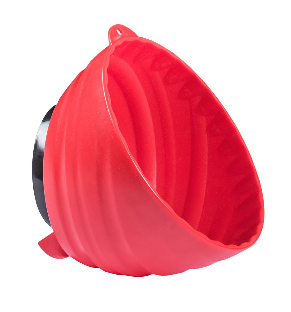 CON:P Gereedschapsschaal Ø 150 mm - geïntegreerde magneet - onbreekbare kunststof - voor een veilige opslag van schroeven en moeren/magnetische schaal/opslag van kleine onderdelen / B28909