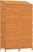 vidaXL Tuinschuur 102x52x174,5 cm massief vurenhout bruin