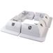 Offgridtec 006530 ABS-hoekprofielset Light Duty, wit, 150 x 150 mm, 1 stuk