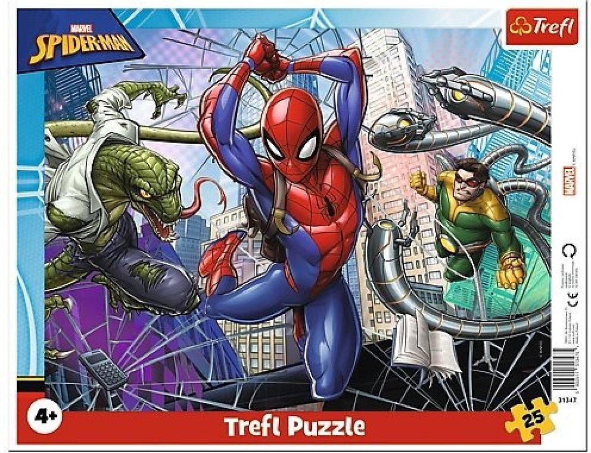 Trefl 31347 puzzel voor kinderen vanaf 3 jaar, 25 delen, gekleurd