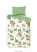 Muller Textiles Dekbedovertrek Vert 140x220 cm Coton inclusief Kussensloop 60x70 cm