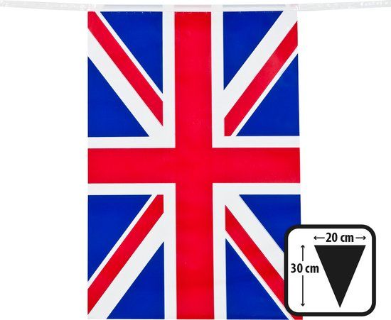 Boland - PE vlaggenlijn Union Jack rechthoekig - Landen - Landen