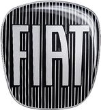 Fiat 14188A 3D-sticker logo Dolbò, zwart, 90 x 81 mm