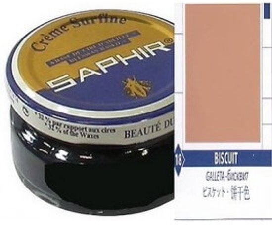 Saphir Creme Surfine schoenpoets