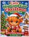 Cute Highland Cow Christmas Coloring Book