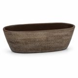 HS Potterie Pot Tokio Ovl 38x14x12cm Bruin