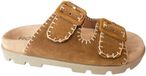 Rohde 6316 76 Slippers Cognac Suede Dames