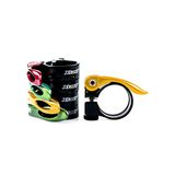Humpert Ergotec Zadelpenklem SCQ-0100 ø34,9 aluminium met snelspanner - zwart/groen