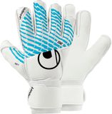 Uhlsport Fm Cybertec Soft Flex Frame Keepershandschoenen - Wit / Lichtblauw / Zwart | Maat: 4.5