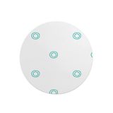 Questo Casa Ronde Digitally Printed Mouse Pad, Non-Slip Base, for Office and Home, Diameter: 22 cm