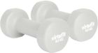 VirtuFit Haltère Vinyle Pro Set - 2x 0,5 kg - Gris Clair