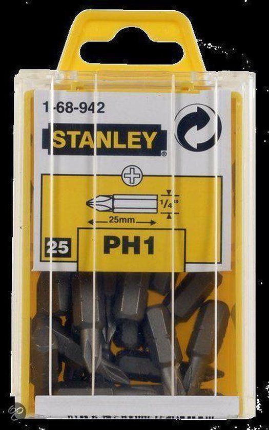Stanley STA-1-68-942 Schroefbits Phillips 1/4