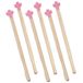 Mopec Rosa W40.02 Set van 12 zeshoekige houten potloden met kruis, normaal