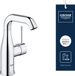 GROHE Essence Wastafelkraan - Chroom - Waterbesparend - 23463001