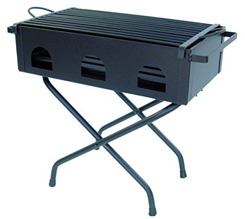 IMEX EL ZORRO 71435 Inklapbare Barbecue - 45 x 35 x 21 cm - Blanco Y Gris