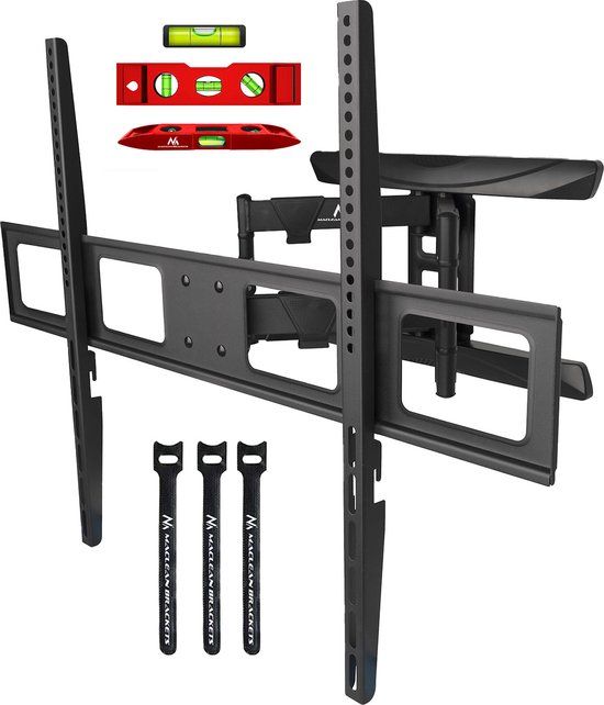 Maclean TV beugel MC-423 - Muurbeugel - Zwart