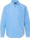 JP 1880 Heren Oxford overhemd FLEXNAMIC® lange mouwen buttondown kraag hemelsblauw Maat 8XL