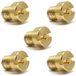 cyclingcolors PHBG-SHA Carburateurmondstuk 5 mm N° 120, ideaal voor scooter, motorfiets, quad, 50 cm³, 5 stuks